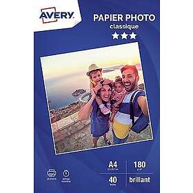 Avery Papier photo 40F A4 180GM2