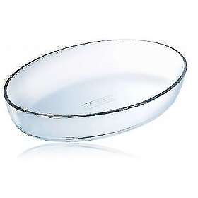 Pyrex Essential Plat À Four Ovale En Verre