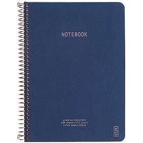 Adlibris Anteckningsbok A5 Premium Navy KOZO