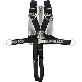 Apeks Deluxe Webbed Harness/ss Bakplatta