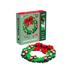 Plus Plus - Puzzle by Number Christmas wreath