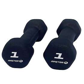 Master Fitness Hantlar Neoprene/Vinyl 1kg