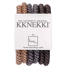 Kknekki Slim Hair Tie Bundle12 6 st.