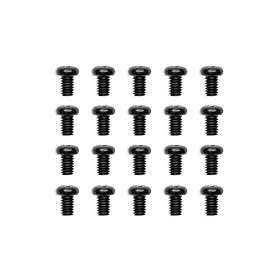 EK Waterblocks EK-Loop Phillips Head Screw Set M4x6mm Black (20pcs)