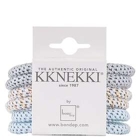 Kknekki Slim Hair Tie Bunt 14 6 st.