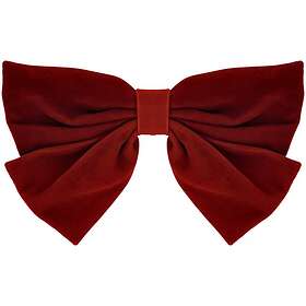 By Lyko Velvet Bow Hairclip Ruby Red