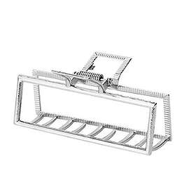 Soho Niba Large Metall Hårklämma Silver