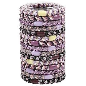 Soho Kenlee Hårsnoddar Lila (15 st)