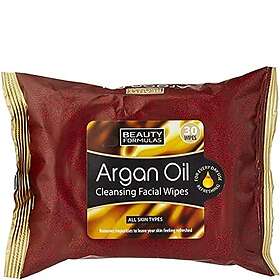 Beauty Formulas Argan Oil Cleansing Wipes 30 st