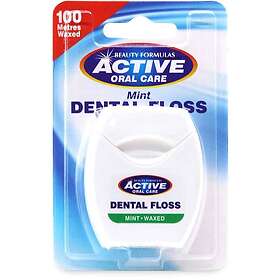 Active Oral Care Mint Dental Floss 100 m 