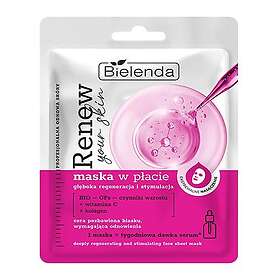 Bielenda Renew Your Skin Sheet Mask Professional Skin Renewal Deep Regeneration 