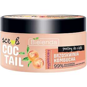 Bielenda Coctail Scrub Smoothing Body Scrub Peach Kombucha 350g Peeling/kroppsskrubb hos Luxplus