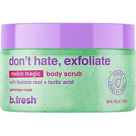 b.fresh Don't Hate Exfoliate Body Scrub 200g Peeling/kroppsskrubb hos Luxplus