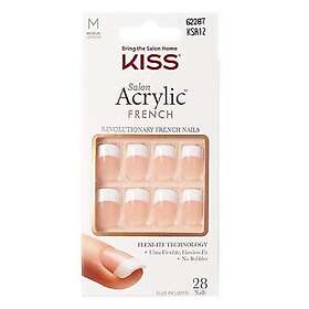 KiSS Salon Acrylic Nails KSA12 28 st Lösnaglar hos Luxplus