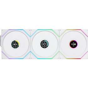 Lian Li UNI FAN TL Wireless LCD Reverse Vit (3x120mm)