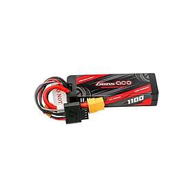 Gens Ace &Tattu Lipo G-Tech 1100mAh 11,1V 3S1P 60C GRP-76 Hardcase Battery with 