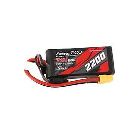 Gens Ace &Tattu G-Tech LiPo 2200mAh 7,4V 60C 2S1P XT60 Battery