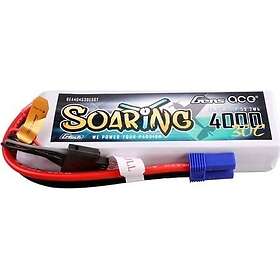 Gens Ace &Tattu G-Tech Soaring 4000mAh 14,8V 30C 4S1P Lipo Battery