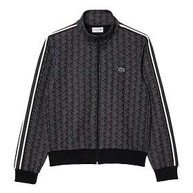 Lacoste Paris Jacquard Monogram Zipped Sweatshirt (Herr)