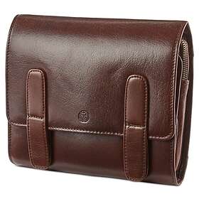 Lucleon California Hanging Toiletry Kit Leather Bag