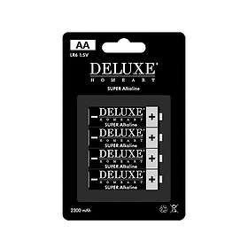 DeluxeHomeart Batteri AA 1,5V 4-pack