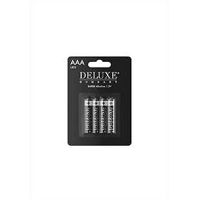 DeluxeHomeart Batteri AAA 1,5V 4-pack