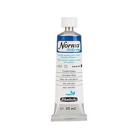 Schmincke Norma Blue vattenlöslig oljefärg 35ml Cerulean blue