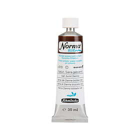 Schmincke Norma Blue vattenlöslig oljefärg 35ml Burnt sienna 21610