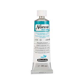 Schmincke Norma Blue Vannløselig oljemaling 35ml Kobolt turkis nyanse 21425