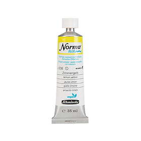 Schmincke Norma Blue Vattenlöslig Oljefärg 35ml Citrongul 21236