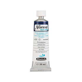 Schmincke Norma Blue Vattenlöslig oljefärg 35ml Phthalo Blue 21420