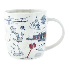 Nordic Souvenir Skärgård Scandinavia Mugg 37cl
