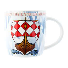 Nordic Souvenir Mugg Sweden Land of Vikings Flammor 37cl