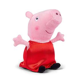 Peppa Pig Plush 20 cm in red dress
