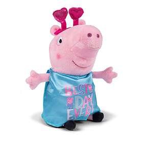 Peppa Pig Plush 20 cm with Heart hair band