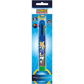 Pyramid International Sonic the Hedgehog Ring Spin Multi Colour Pen