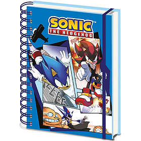 Pyramid International Sonic the Hedgehog 3D Comic Strip Wired A5 Notebook