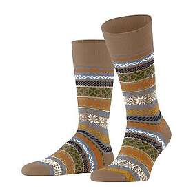 Burlington Country Fair Isle Wool Sock (Herr)