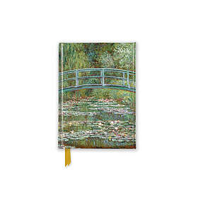 Claude Monet: Bridge over a Pond of Water Lilies 2025 Luxury Pocket Diary Planner Week to View