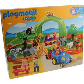 Playmobil 1.2.3 6754 Large Zoo Price | Compare deals at PriceSpy UK
