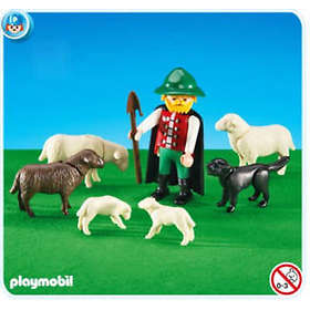 Playmobil Farm 6204 Shepherd with Flock of Sheep