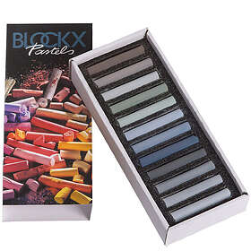 Blockx Soft Pastels Grey 12-set