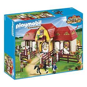Playmobil Pony Ranch 5221 Stor Hästgård med Hagar