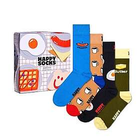 Happy Socks Breakfast Gift Set 4-pack