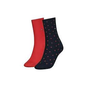 Tommy Hilfiger Dot Sock D1(Dam) 2-pack