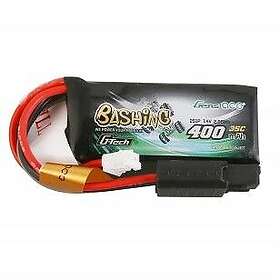 Gens Ace &Tattu G-Tech 400mAh 7,4V 2S1P 35C Lipo Battery with JST-PHR Plug-Bashi