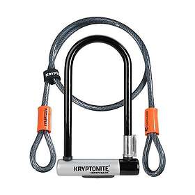 Kryptonite Bygellås med kabel Kryptolok 2 10,2cmx22.9cm 120cm