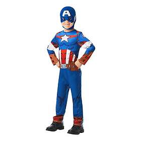 Captain America Barn Maskeraddräkt Medium