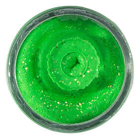 Berkley Powerbait Natural Glitter Trout Dough Garlic Sprng Green Gli