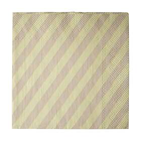 DBKD Stripe pappersservett 33x33 cm 20-pack